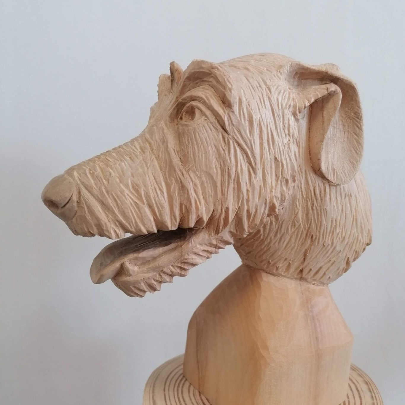Relief Pferd Lindenholz